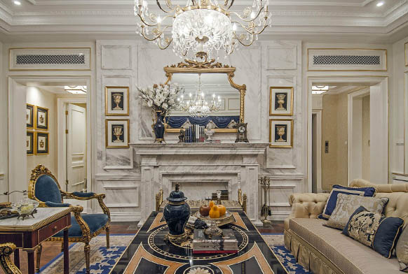 成都西派澜岸别墅装修实景