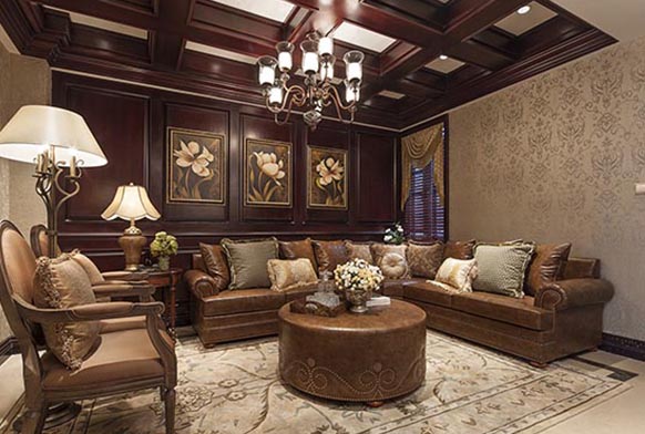 成都水印长岛别墅装修实景欣赏