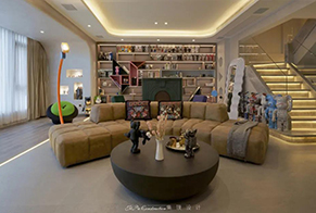 集璞设计｜230㎡术沐设计团队实景案例《臆想与推衍，又见情愫空间的对白》