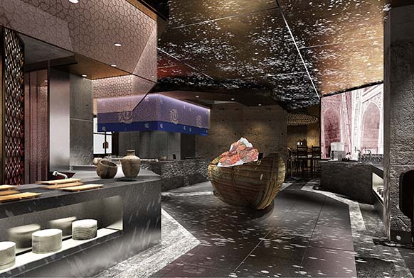 成都餐饮餐厅装修案例