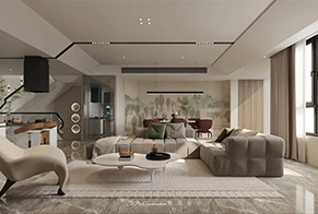  集璞设计| 麓湖公馆 × 鉴230㎡简雅之感！